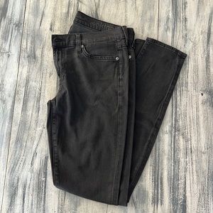 7 for all mankind black skinny jeans